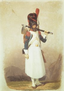 Napoleonsk soldat, 1811 af English School